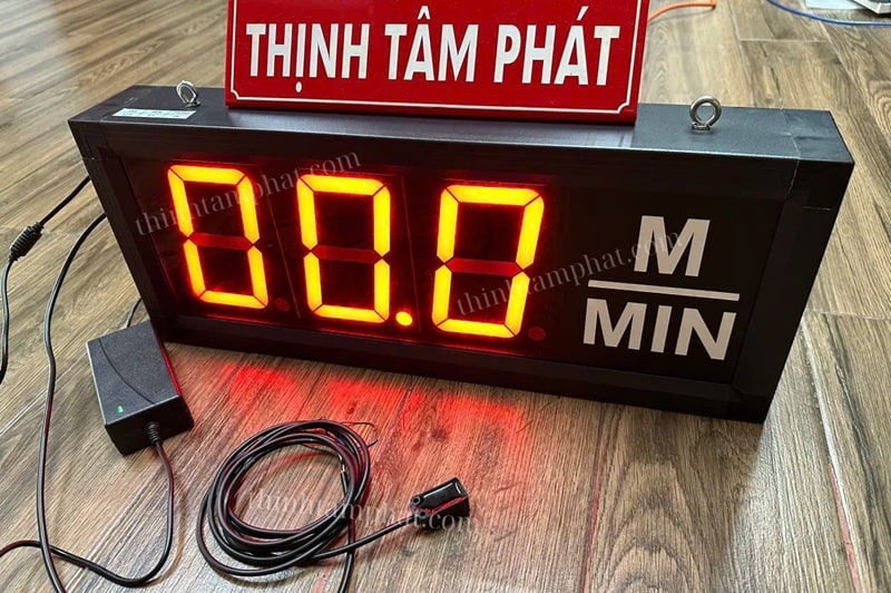 bảng led hiển thị tốc độ m/min